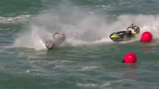 Quinten Bossche takes the wrong buoy during the GPofMediterranean [upl. by Aicirtal]