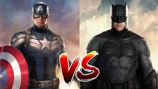 Capitan América UCM vs Batman Ben Affleck Quién ganá [upl. by Ahcatan]