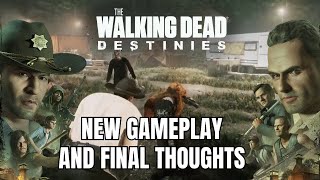 THE WALKING DEAD DESTINIES NEW GAMEPLAY BREAKDOWN AND FINAL THOUGHTS ABOUT THE GAME [upl. by Arlette]