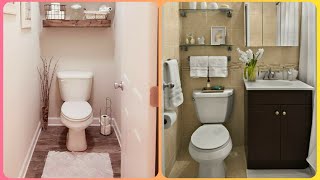 Small Rental Bathroom Makeover  Bathroom Decorating Ideas  Bathroom Organization [upl. by Ali]