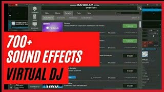 Downloading All EFFECTS on VIRTUAL DJ 2022  virtual DJ 2021 tutorials [upl. by Pattani162]