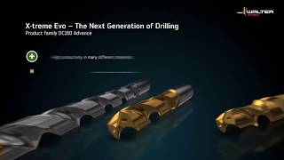 DC160 ADVANCE SOLID CARBIDE DRILL Strong performance — universal use [upl. by Domonic]