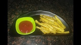 Crispy Sweet Potato Fries  How To Make Baked Sweet Potato Fries  Sweet Potato Fries In Microwave [upl. by Georgette]