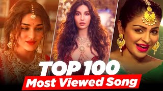 Top 100 Most Viewed Indian Songs On Youtube  Most Viewed amp Liked Indian Song  CLOBD [upl. by Dewees]