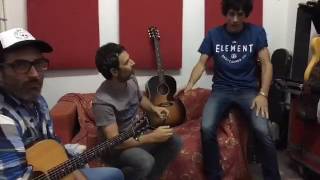 Guasones Acustico en Sala de ensayo [upl. by Eednus]