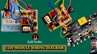 524v Power Module Wiring Diagram II How to Install 524V Module in Power Supply halderradio [upl. by Htiek595]