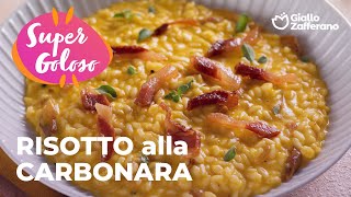 RISOTTO alla CARBONARAIRRESISTIBILE🍳❤️🥓 adv [upl. by Celinda948]