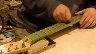 Guitar Fret Leveling Why and How  Part 2 of 2 [upl. by Yendys]