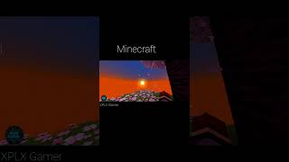 Minecraft skyblock  Minecraft sunrise  Minecraft edit [upl. by Genia]