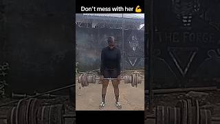 Dont mess with her💪 gymlover motivation mrolympia bodybuilding localgym viral fypシ゚viral [upl. by Bovill]