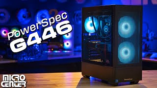 G446 Gaming PC from PowerSpec More like PowerSpecTACULAR  Micro Center [upl. by Gasparo]