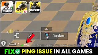 Fix Ping Issue Permanently All Games  Get 2040Ms Ping  Internet Problem Solutions [upl. by Aenitsirhc]