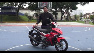 Yamaha Y15ZR  Roda Pusing Motosikal Review [upl. by Anaihk]