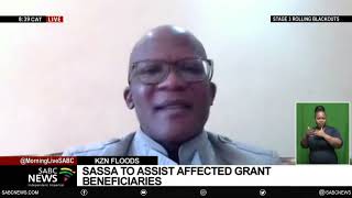 SASSA clarifies assistance accorded to flood victims Paseka Letsatsi [upl. by Pate]