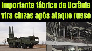 Rússia segue feroz em Kursk e no Donbass e destrói importante fábrica ucraniana em Dnipro [upl. by Aala73]