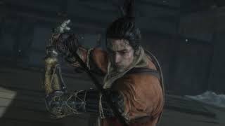 Sekiro  Genichiro Ashina Boss Fight Deflect Lightning Twice  16th Try [upl. by Atikram]