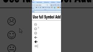 Usefull Symbol 💻👌microsoftwordvirulshorts [upl. by Agle778]