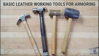 Basic Leatherworking Tools for Armor [upl. by Eelarol442]