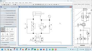 SIMULACIÓN CIRCUITO HIDRÁULICO FLUIDSIM H [upl. by Peter]