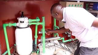 sewage Recycle reuse Biodigesters in Kenya [upl. by Lotsirb442]