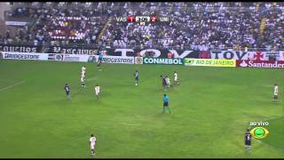 Gols  Vasco BRA 5 x 2 Universitário PER  Copa SulAmericana 2011  Band HD [upl. by Chirlin511]