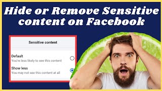 How to reduce sensitive content on facebook home page  Hide sensitive posts on Facebook [upl. by Dougie530]