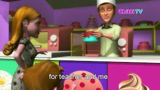 Pat A Cake Pat A Cake  3D Animation Nursery rhyme For Babies  Chitti TV [upl. by Larkin933]