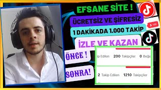 1 DAKİKADA 1000 TİKTOK TAKİPÇİ ARTTIRMA  ÜCRETSİZ ŞİFRESİZ TİKTOK TAKİPÇİ HİLESİ [upl. by Valleau787]