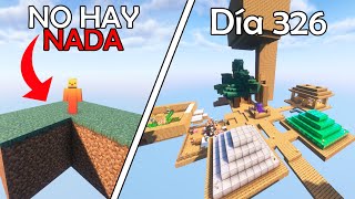 SOBREVIVÍ en UN SKYBLOCK VACIO en MINECRAFT HARDCORE [upl. by Nidorf]