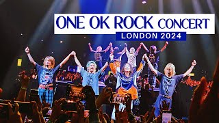 2K ONE OK ROCK 2024 quotPremonition World Tourquot London 111024  Full concert [upl. by Lowe874]