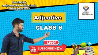 Adjective class 6 SARWODAYAEducation by Amarjeet sir youtube englishgrammar [upl. by Sarina]