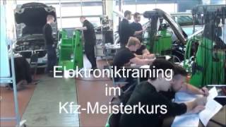 Elektroniktraining KfzMeisterkurs Juli 2016 [upl. by Annayt]