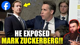 Senator Hawley EXPOSES Mark Zuckerberg And Forces Him To Apologize [upl. by Parette11]