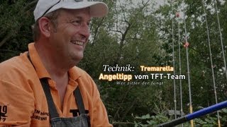 Angeln am Forellensee  Die TremarellaTechnik Wie zittert man richtig [upl. by Ellehcim]