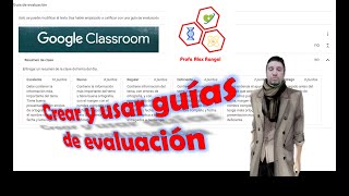 Guías de evaluación en Google Classroom [upl. by Liagibba827]