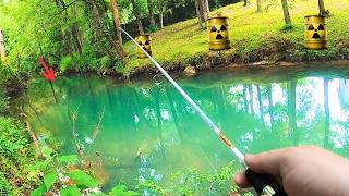 I Caught A MUTANT Fish in This Urban Alabama Creek  Cahaba Bass [upl. by Portland]