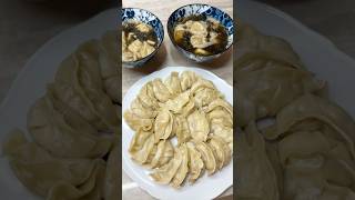 Dumplings amp wonton 🥟 Kochen für meine Familie shorts recipe Mamiseelen [upl. by Tehc]