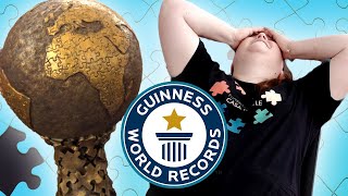 Jigsaw Puzzle Championships Are STRESSFUL  Guinness World Records [upl. by Yllib]