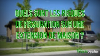 Quels sont les risques de fissuration sur une extension de maison [upl. by Rondi421]