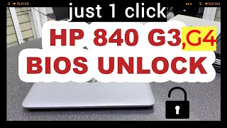 how to remove 840 g3g4 bios password [upl. by Haye999]