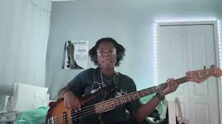 The Isley Brothers  Footsteps in the Dark Pts 1 amp 2 Bass Cover [upl. by Ellimahs]