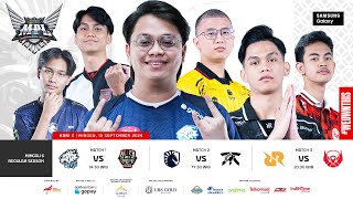 🔴 LIVE  MPL ID S14  Regular Season Hari 3 Minggu 6  Bahasa Indonesia [upl. by Alecia35]