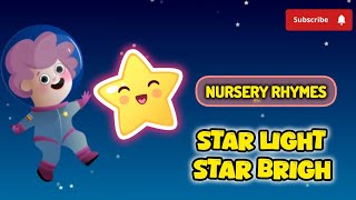 Star Light Star Bright  Nursery Rhymes For Toddlers  Educational Songs  Rhymes For Kindergarten [upl. by Saqaw]