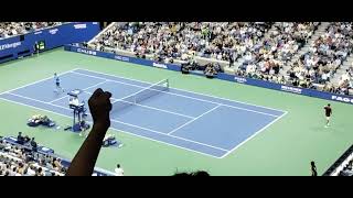 Alexei Popyrin Defeats Novak Djokovic in Arthur Ashe Stadium Debut US Open 2024 [upl. by Yonita]