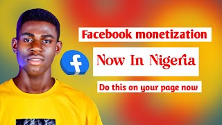 Facebook monetization coming to Nigeria  5 place you need to check right now [upl. by Agemo]