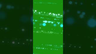 ✨PARTICULAS LUMINOSAS en movimiento pantalla verde✨  Sparkles green screen  ✨ [upl. by Ralleigh986]