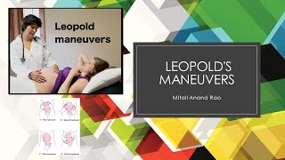 Leopolds Maneuvers [upl. by Bohlen]