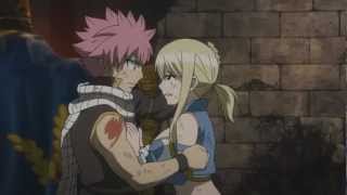 NaLu Moment Natsu Hugs Lucy Warning Movie Spoilers [upl. by Cam]