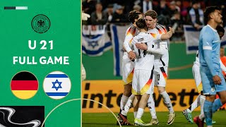 Germany vs Israel  Under21  EURO Qualifiers [upl. by Gwennie717]