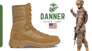 Bota Militar Americana Danner USMC Boot Coyote [upl. by Eilime]